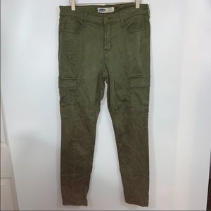 Super Skinny High Rise Cargo Pants